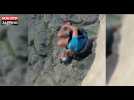 Suisse : un saut en base jump depuis le sommet d'un barrage (vidéo)