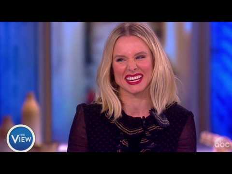 VIDEO : Kristen Bell Doesn't Talk To Her Kids Without Coffee