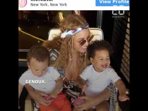 VIDEO : Beyonce partage un cliché de ses jumeaux !