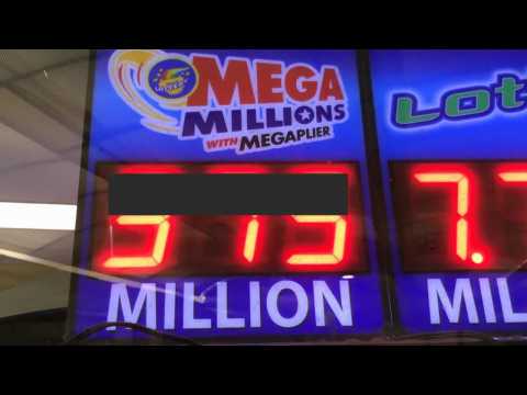VIDEO : U.S. Mega Millions Tops $500M One Winner