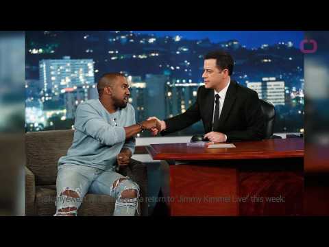 VIDEO : Kanye West Will Return To 'Jimmy Kimmel Live!'