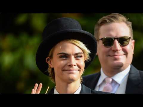 VIDEO : Cara Delevingne Got Permission From Princess Eugenie to Wear a Suit to Her Wedding