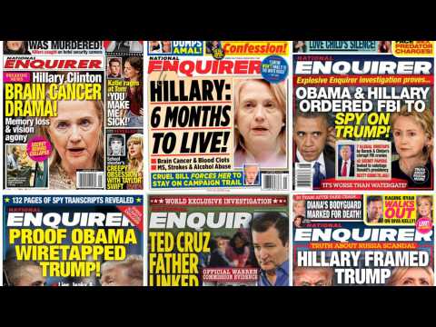 VIDEO : National Enquirer Resumes Tweeting After 4-Day Blackout