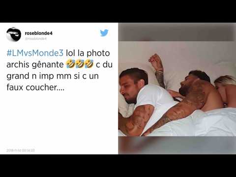 VIDEO : LMvsMonde3 : Julien, Thibault et Jessica dans le mme lit !