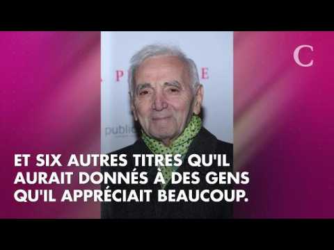 VIDEO : Le fils de Charles Aznavour travaille sur un album posthume