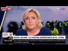 Gilets Jaunes : Marine Le Pen interpelle Emmanuel Macron en direct (vidéo)