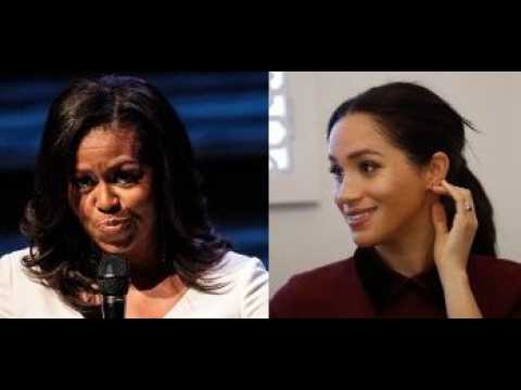 VIDEO : La rencontre secrte entre Michelle Obama et Meghan Markle