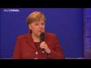 Merkel n'est pas la bienvenue à Chemnitz