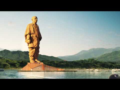 VIDEO : World's largest statue takes shape