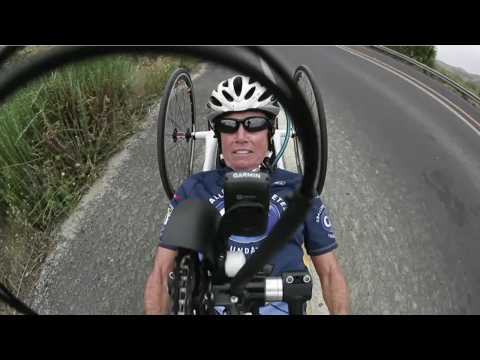 VIDEO : Paralyzed Triathlete Finishes NYC Marathon