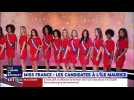 Miss France : les candidates à l'île Maurice