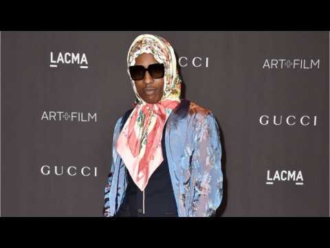 VIDEO : A$AP Rocky Rocks Gucci Babushka On Red Carpet