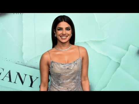 VIDEO : Priyanka Chopra Wore Another White Dress Covered In Feathers Ahead Of Her Wedding