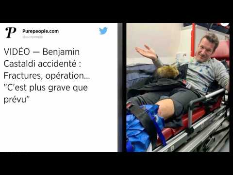VIDEO : Touche pas  mon poste : les internautes inquiets de l?accident de Benjamin Castaldi