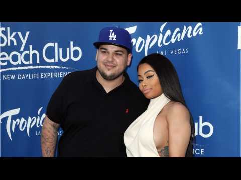 VIDEO : Rob Kardashian And Blac Chyna's Father's Day With Dream