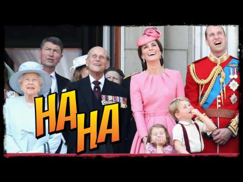 VIDEO : Le prince George et la princesse Charlotte volent (encore) la vedette  la Reine !