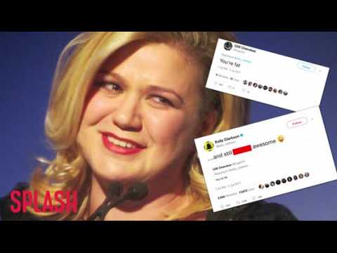 VIDEO : Kelly Clarkson Wins Twitter After Responding to Body-Shamer