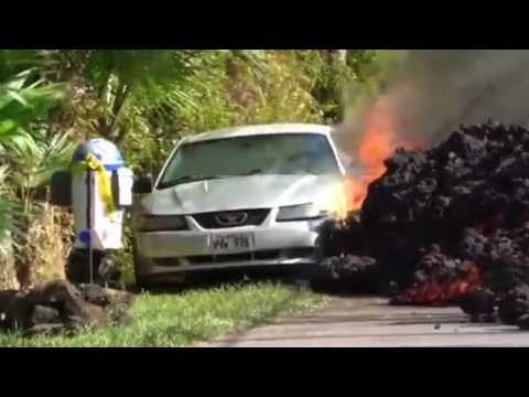 VIDEO : Kilauea's Lava Flow Shows No Signs Of Slowing