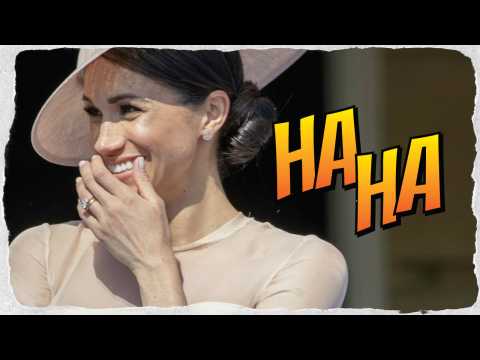 VIDEO : Fou rire ! Meghan Markle se fait remarquer lors de sa premire apparition officielle comme d