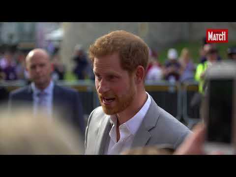 VIDEO : Le bain de foule du prince Harry avant son mariage  Windsor