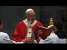 Le Pape François célèbre la messe de Pentecôte