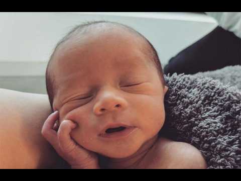 VIDEO : Chrissy Teigen shares first picture of son Miles