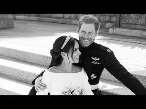 VIDEO : Prince Harry and Meghan Markle's Official Wedding Photos Are Here