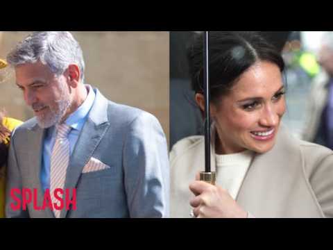 VIDEO : George Clooney danced with Meghan Markle at the royal wedding reception.