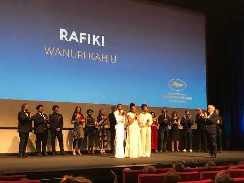 VIDEO : Cannes 2018 : RAFIKI de Wanuri Kahiu (Applaus)