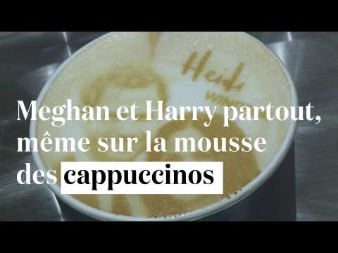 VIDEO : Meghan et Harry sont partout... mme sur la mousse des cappuccinos