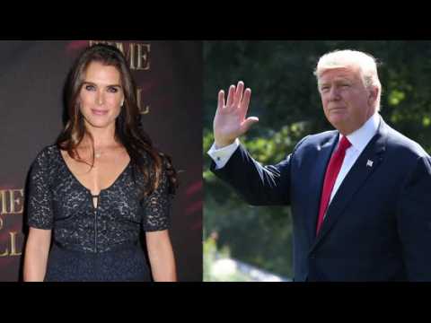 VIDEO : Brooke Shields rejected President Trump's pick up line