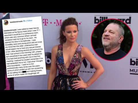 VIDEO : Kate Beckinsale: Harvey Weinstein couldn't remember if he assaulted me or not