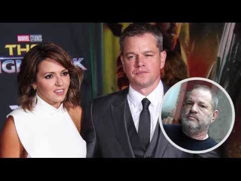 VIDEO : Matt Damon Denies He Tried to Kill Harvey Weinstein Story