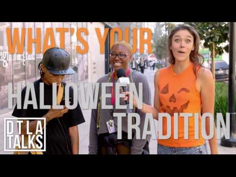 VIDEO : DTLA Talks | What Are You Doing For Halloween?