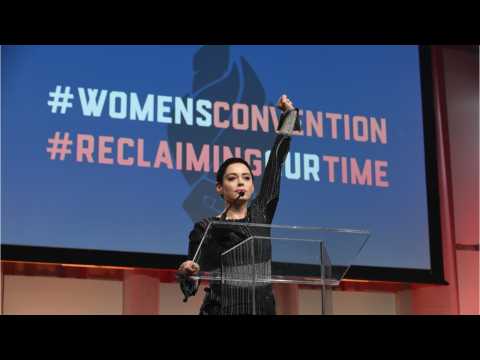 VIDEO : Rose McGowan Urges Women To Keep Speaking Out