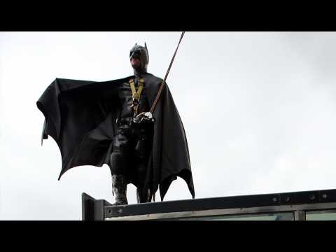 VIDEO : Principal Becomes Batman For A Night