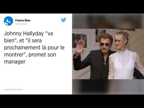VIDEO : Johnny Hallyday ?va bien, il se bat?, confie son manager