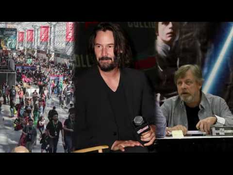 VIDEO : Keanu Reeves and More Celebrities Bring Halloween Spirit to NY Comic Con