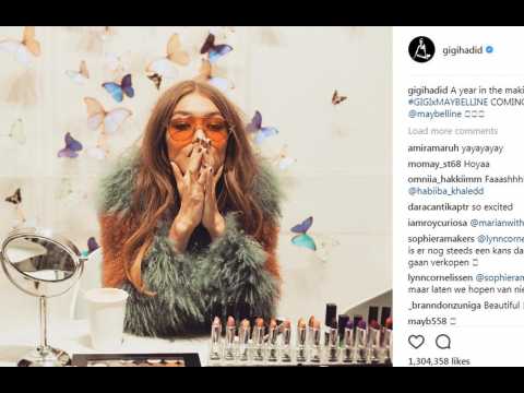 VIDEO : Gigi Hadid to launch make-up line