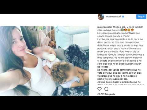 VIDEO : Malena Costa estalla en Instagram tras las cr�ticas