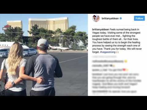 VIDEO : Jason Aldean Returns to the Site of Las Vegas Shooting