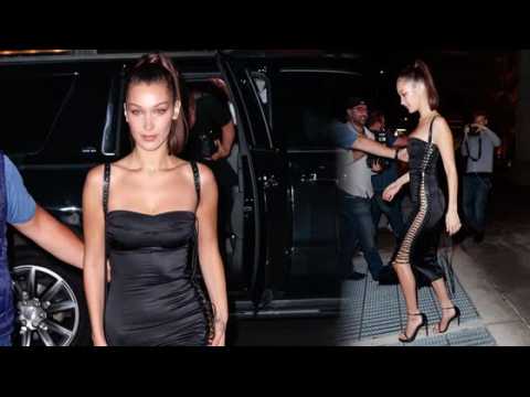 VIDEO : Bella Hadid Dons Sexy Ensemble for Her 21st Birthday