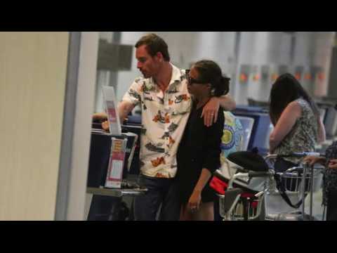 VIDEO : First video of newlyweds Michael Fassbender and Alicia Vikander