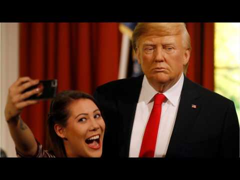 VIDEO : Madame Tussauds Trump Wax Figure Is Eerily Lifelike