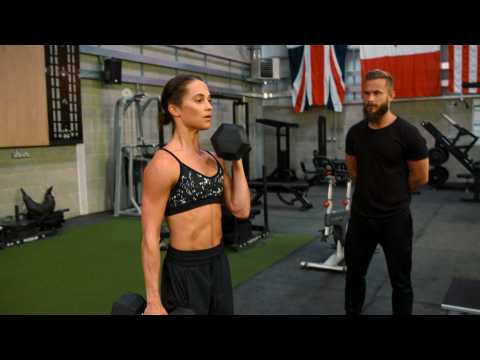 VIDEO : Exclusive Interview: Alicia Vikander and her trainer discuss how she packed on the muscle fo