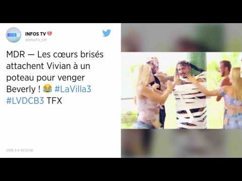 VIDEO : La Villa des Coeurs Briss 3 : Vivian se fait attacher sur un arbre !