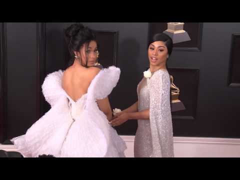 VIDEO : Cardi B's sister accidentally hints pregnant rapper is having a girl