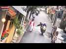 Vietnam : Deux hommes à moto volent le chien d'une passante (vidéo)