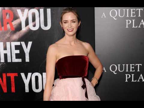 VIDEO : Emily Blunt drinks oil to cure colds