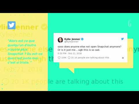 VIDEO : Kylie Jenner veux quitter Snapchat !